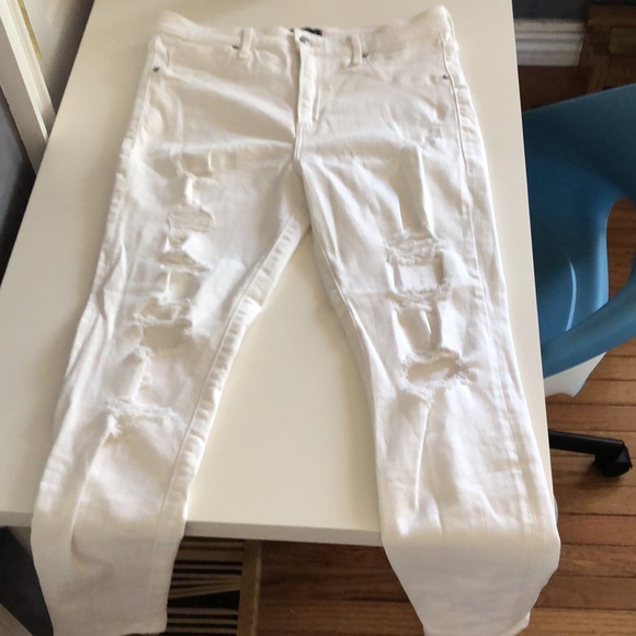Abercrombie and fitch white simone jeans - Picture 4 of 5